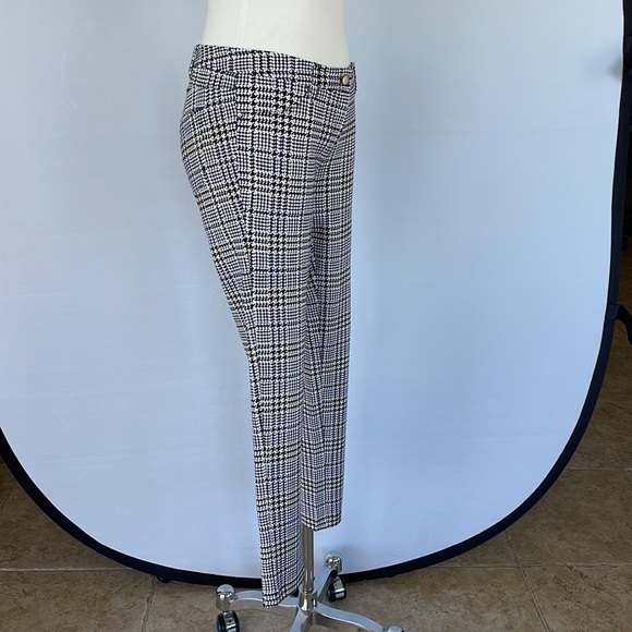 NWOT McLaughlin Plaid Stretchy Pants Size 2 - Picture 14 of 16
